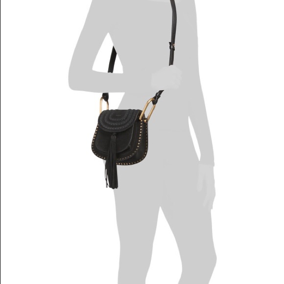 Chloe❤️NEW❤️Hudson Mini black suede - Picture 2 of 8